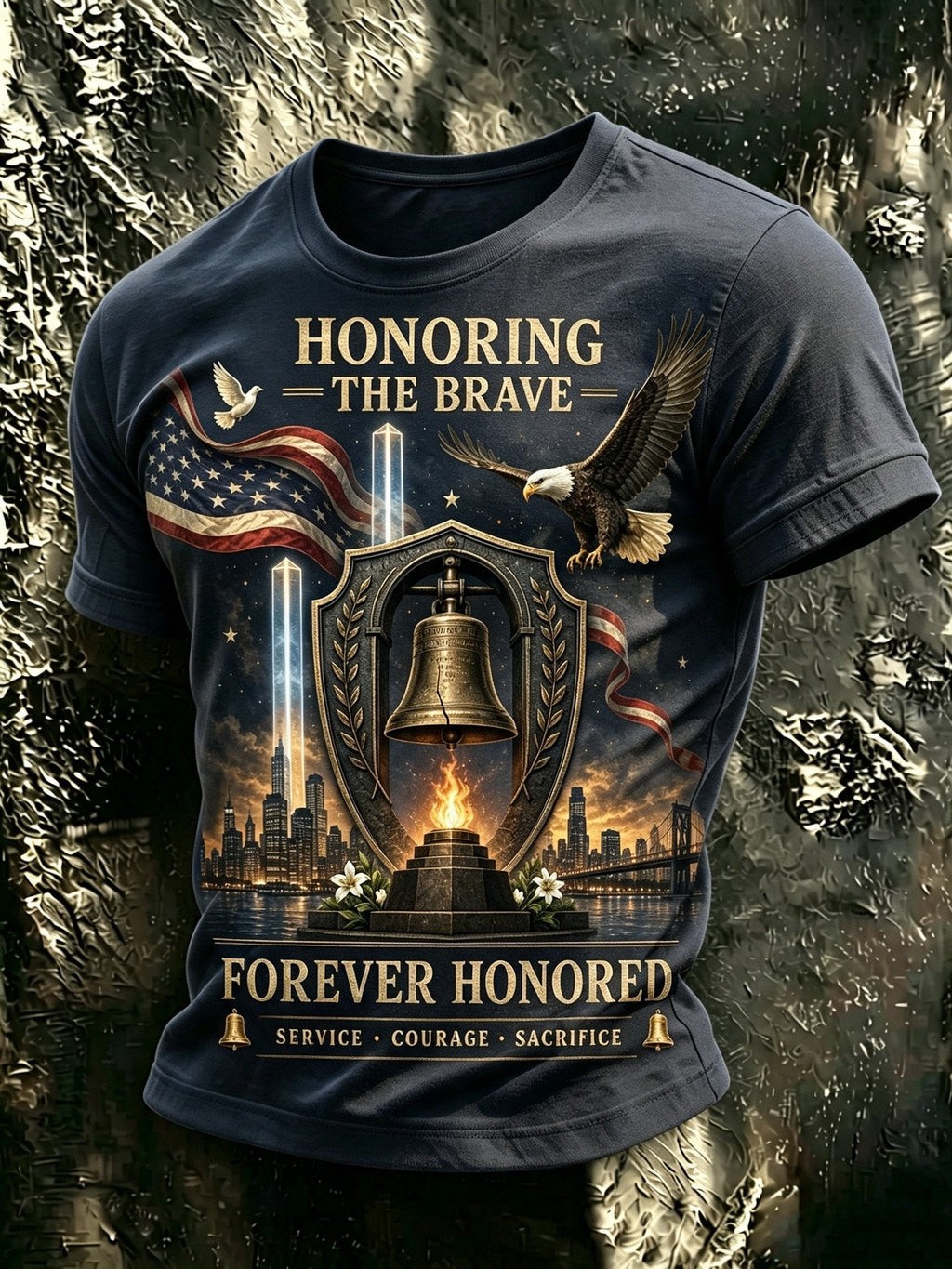 Men's 9/11 Memorial Graphic Top
