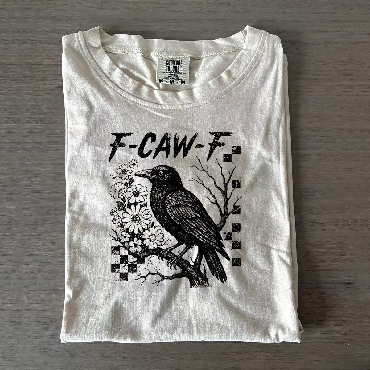 F-Caw-F Raven Funny Halloween T-shirts