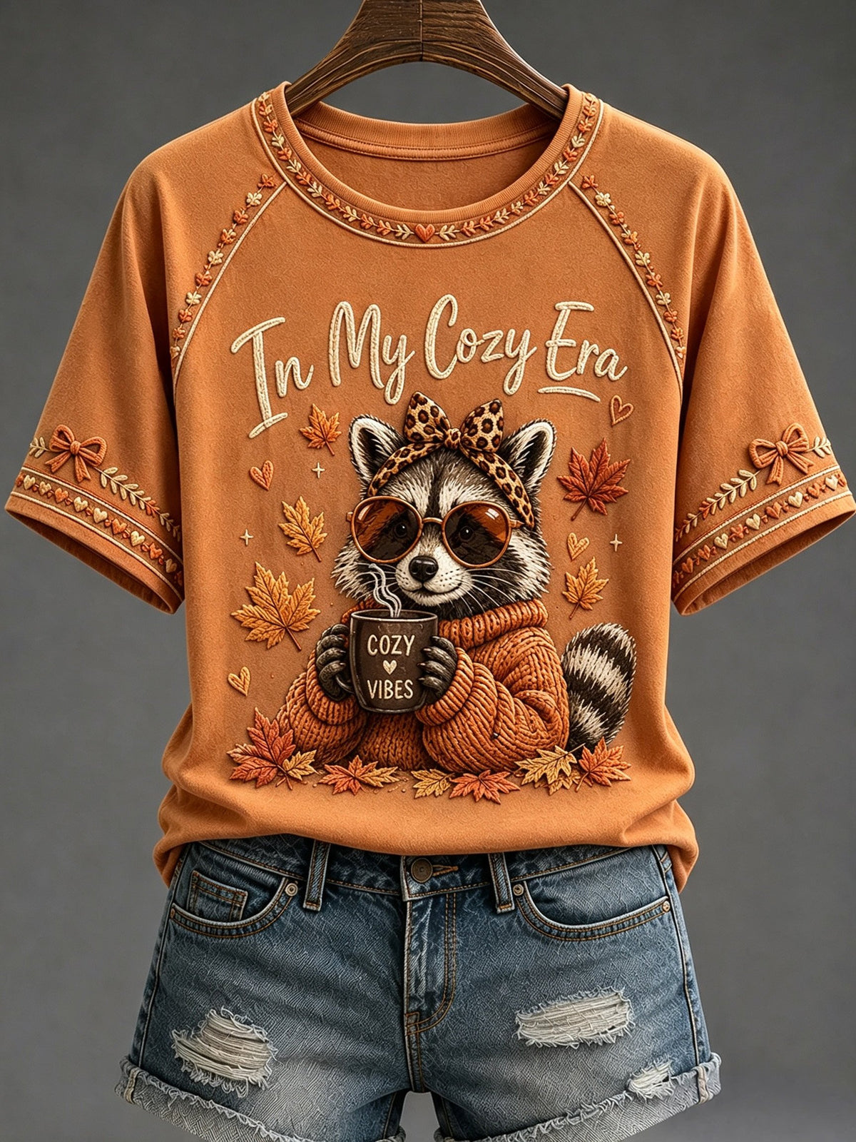 Women's Autumn Printed Casual Top