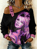 Women's BB Sexy Timeless Art Print Casual Sweatshirt