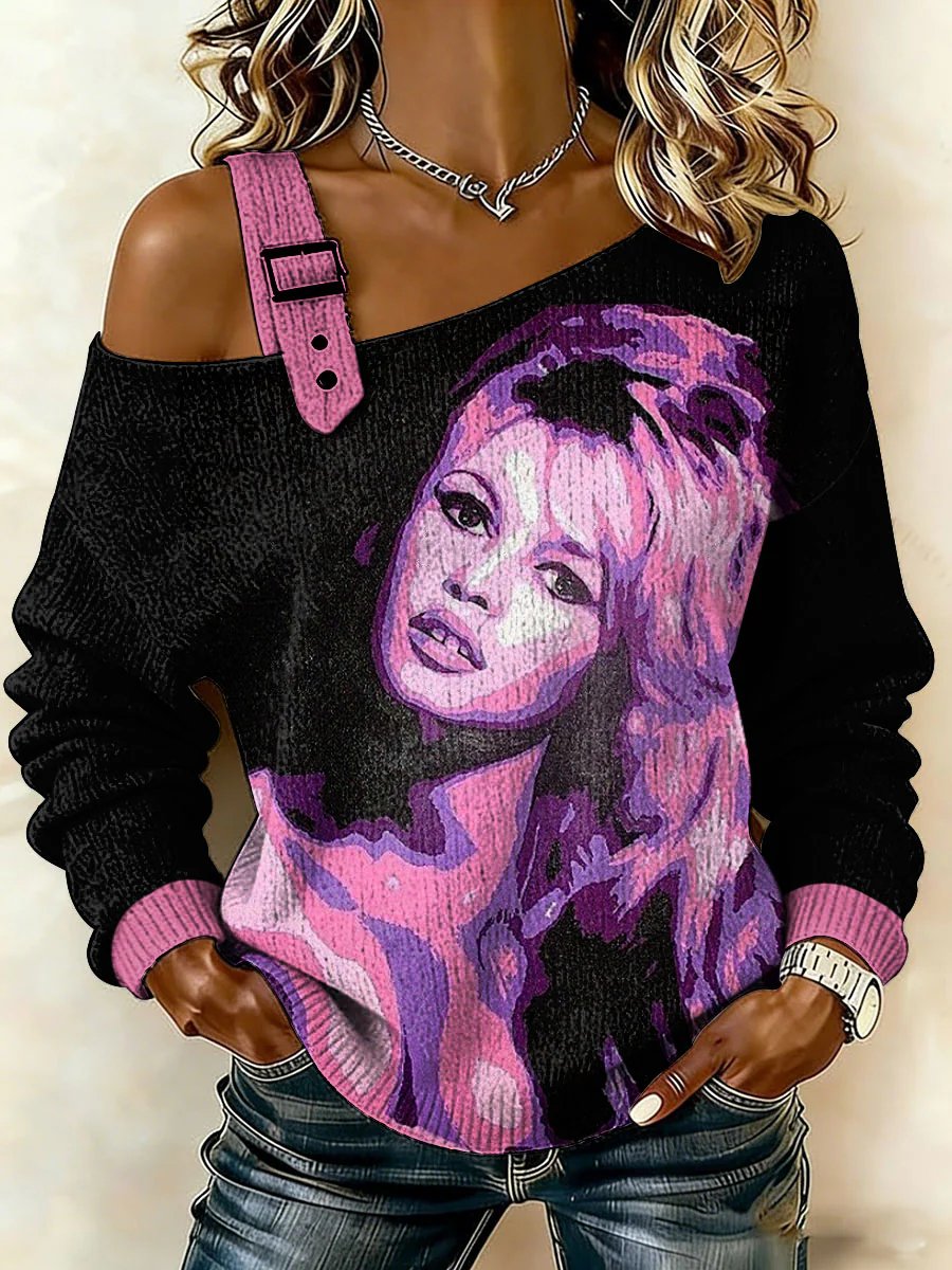 Women's BB Sexy Timeless Art Print Casual Sweatshirt