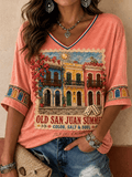 Women's Puerto Rico Pride Art Print T-Shirt