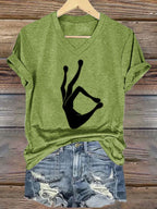 Women's Halloween Witch Print Casual T-Shirt