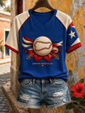 Women's Puerto Rican Art Print Top