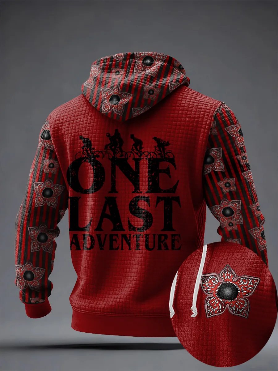 Last Adventure Men's Printed Hoodie