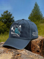 Retro Owls And The Wilderness Save The BWCA Save The Boundary Waters Print Baseball Cap