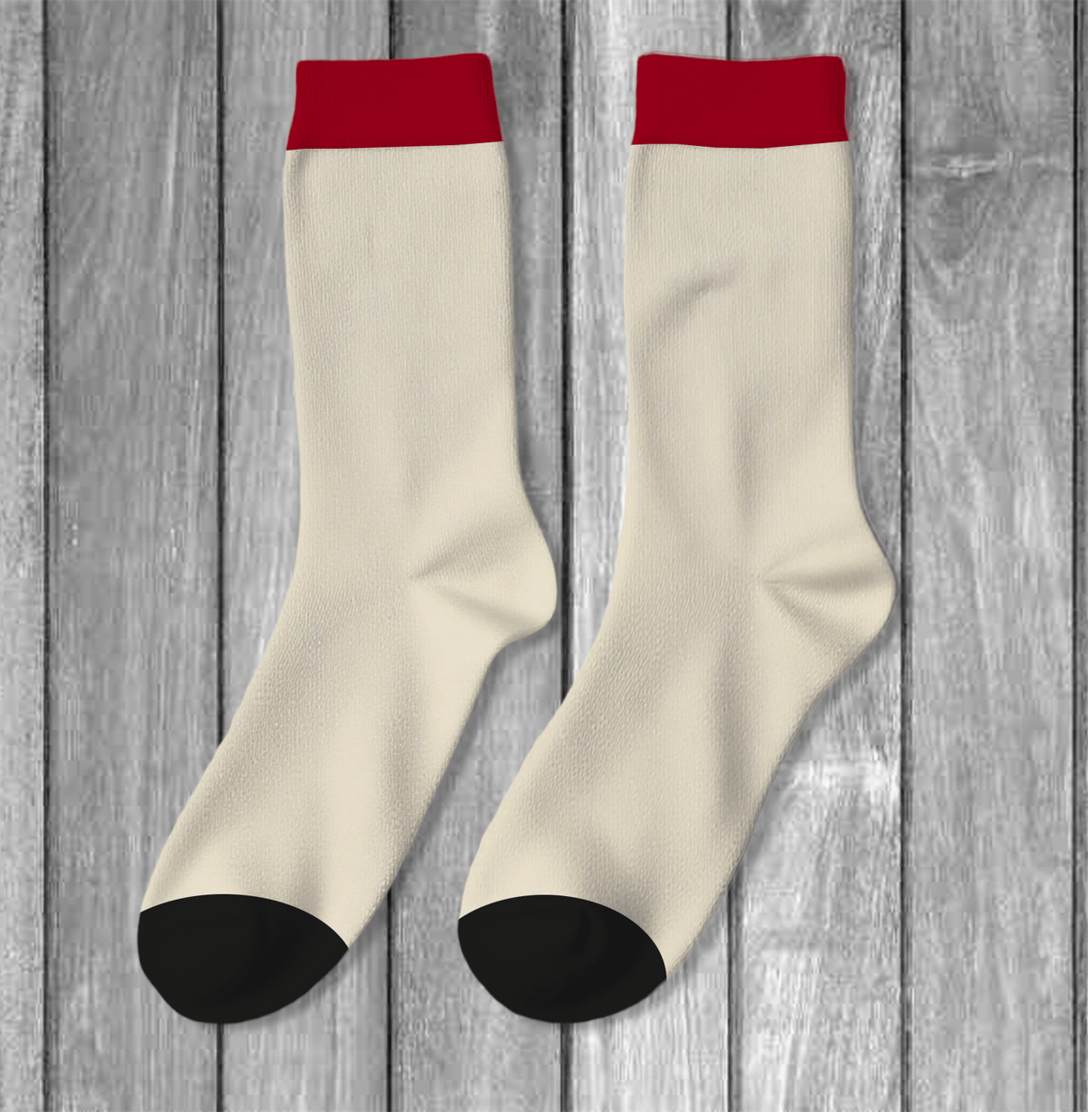Merry Christmas Printed Socks