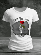 Women's Commemorative Edition Bob Weir Print Short-Sleeve T-Shirt