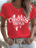 Christmas Things Printed T-shirts