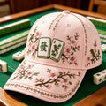 Women's Casual Mahjong Print Baseball Cap