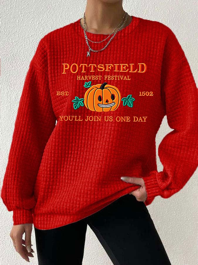 Women'S Casual Halloween Sweatshirt
