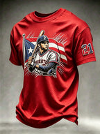 Men's Roberto Clemente Day Print Short-Sleeve T-Shirt