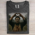 Retro Horror Movie Halloween Characters Funny Tee