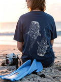 Women's Shark Print T-shirt