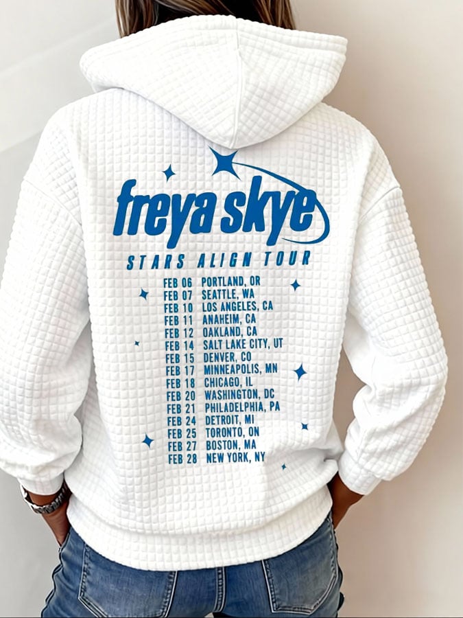 Women's Music Tour Hooded Sweatshirt