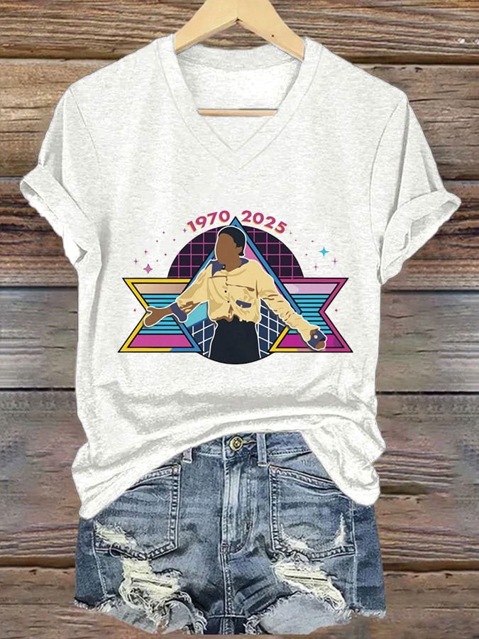 Women's  Forever in our heart Printed Casual T-Shirt