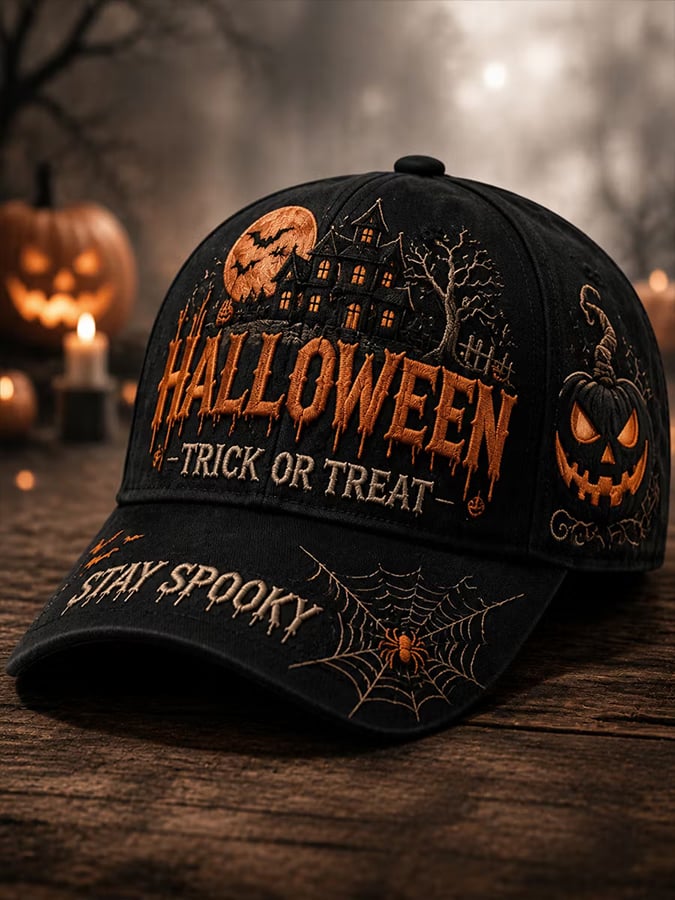 Halloween Printed Hat