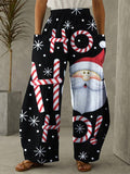 Snowflake Christmas Loose Pants