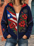 Women's Puerto Rican Print Top