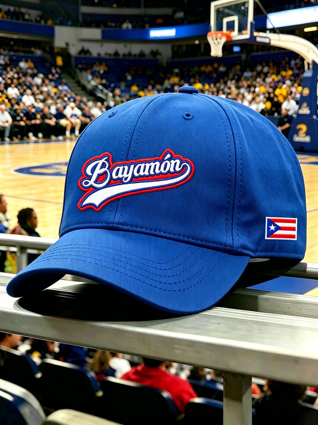 Puerto Rican Basketball Printed Cap