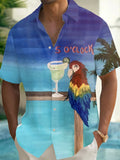 Men's 5 O'Clock Print Casual Shirt