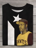 🔥🔥2nd 50% Off 🔥🔥Women's Puerto Rico Baseball Printed T-shirts