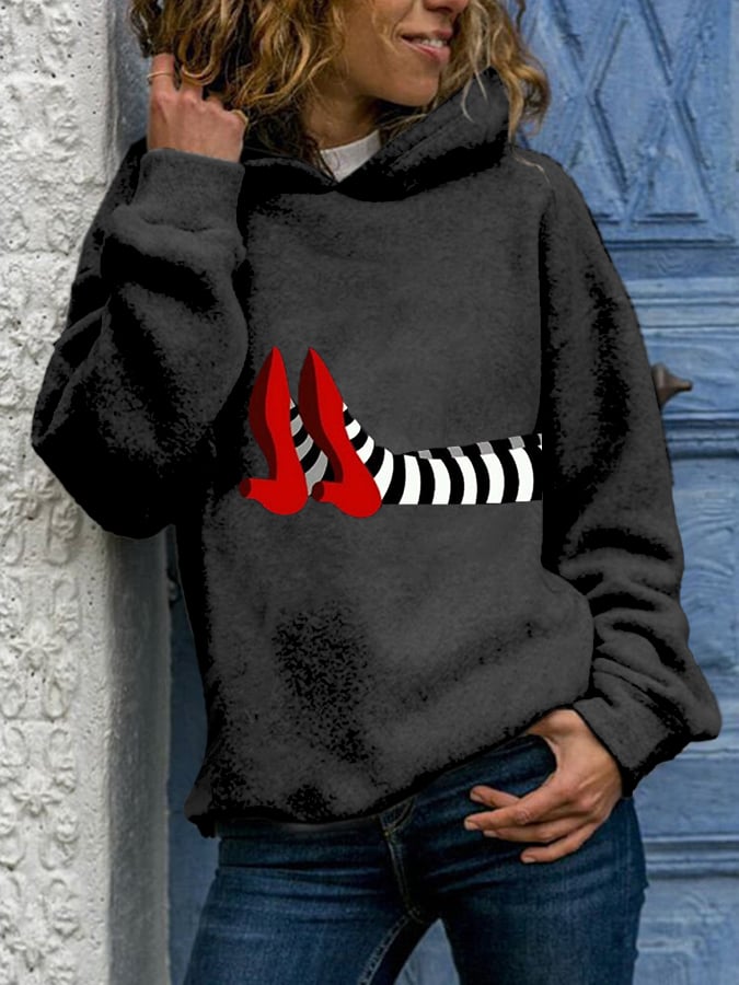 Women'S Halloween Printed Sweatshirt
