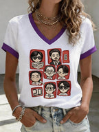 Women's Music Art Print T-shirt