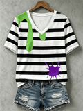 Women's Halloween Musical Inspired Printed T-shirt