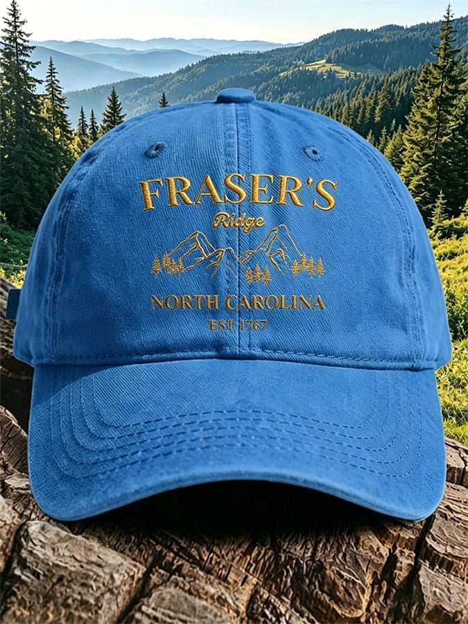 Retro Outlander Fraser's Ridge Print Baseball Cap