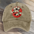Stranger Upside Down Hawkins 80s Horror Art Printed Cap