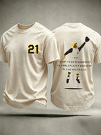 Men's Puerto Rico Baseball Print Short-Sleeve T-Shirt