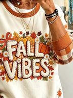 Women'S Casual Printed Sweatshirt