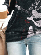 Retro I Had Been Raised On Country And Western In Missouri. But Gospel Was Great Print Sweatshirt