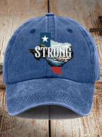 Texas Strong Printed Hat