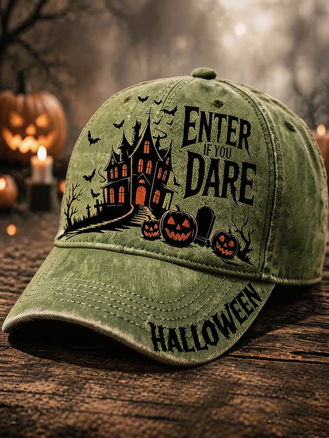 Halloween Printed Hat