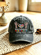 Unisex National Hispanic Heritage Month Print Baseball Cap