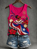 Women's Tank Top Print T-shirt