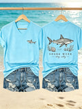 Women's Shark Print T-shirt