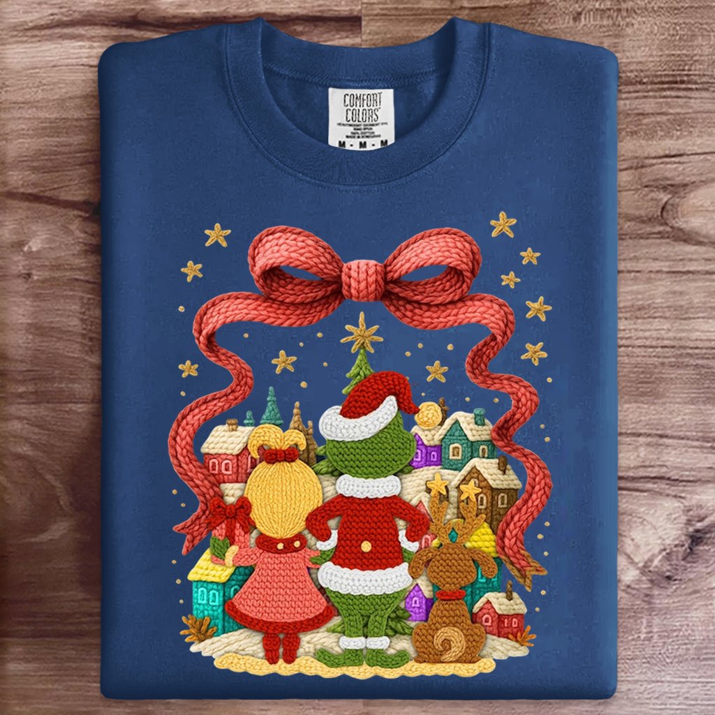 Movies Christmas Art Print Sweatshirt