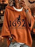 Women's Casual Printed Loose Sweatshirt