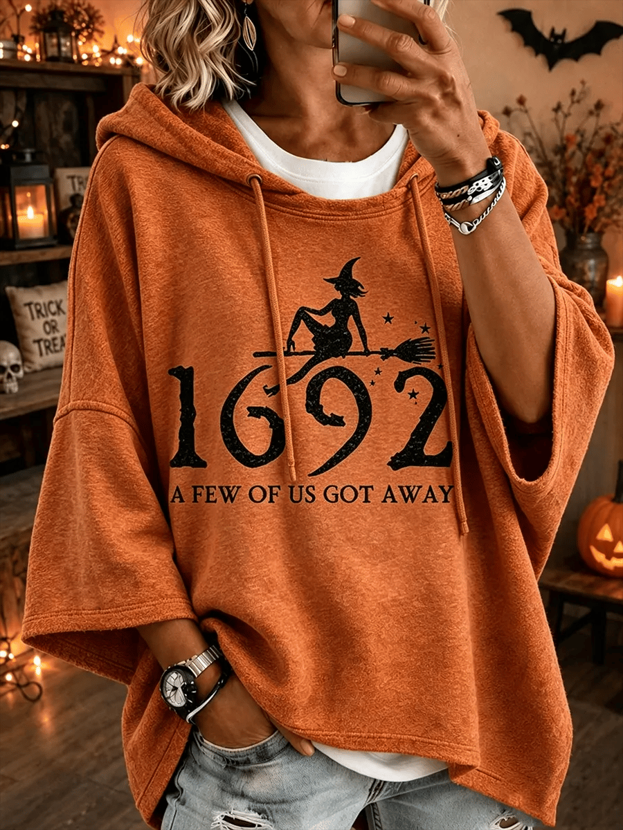 Women's Casual Printed Loose Sweatshirt