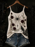 Women's Halloween Faith Art Pattern Comfortable Vest