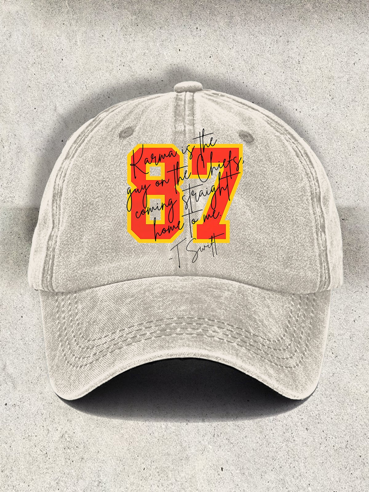 TT87 Love Story Printed Baseball Cap