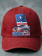 Unisex Drag Racing Hero Print Casual Hat