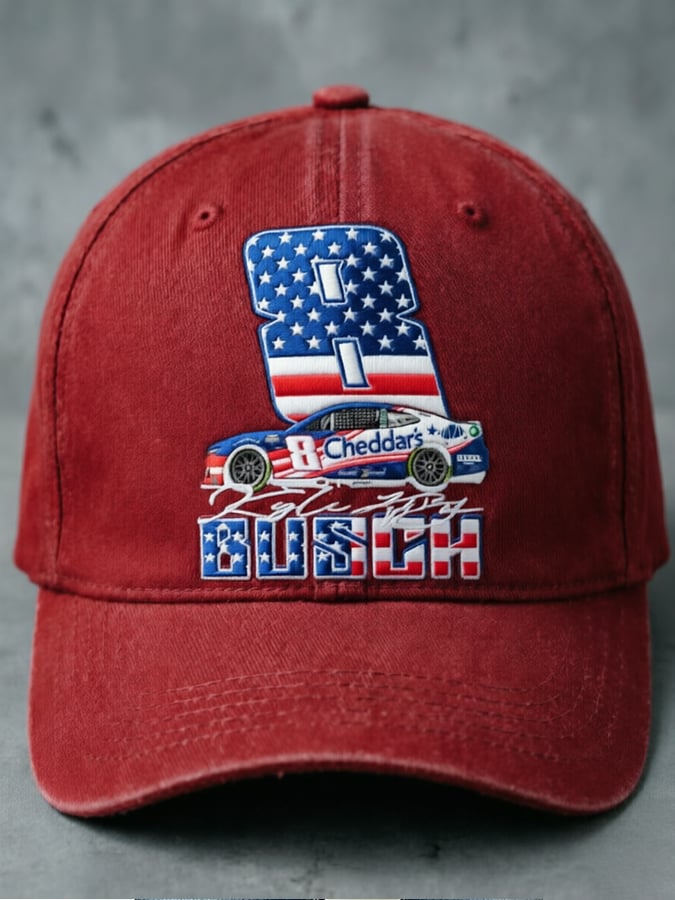 Unisex Drag Racing Hero Print Casual Hat