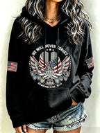 Women's Never Forget September 11 Print Top
