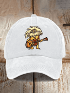 Band singer printed casual baseball cap