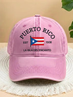 Unisex Puerto Rico Print Hat