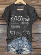 Women's Always Throw Spilled Salt Over Your Left Shoulder Print T-shirt